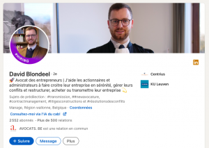 Linkedin Biographie